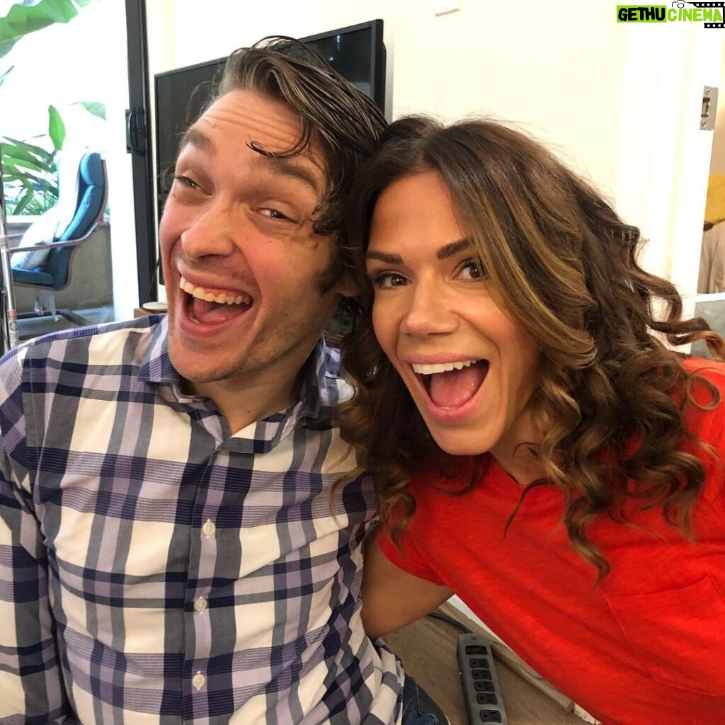 Zach Anner Instagram - About to film a best friend Q&A with @kristinakuzmic! Ask us anything!