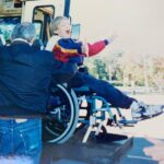 Zach Anner Instagram - I’ve always found that when you treat your wheelchair lifts like flying machines, it’s much easier to soar. #tbt #perspective