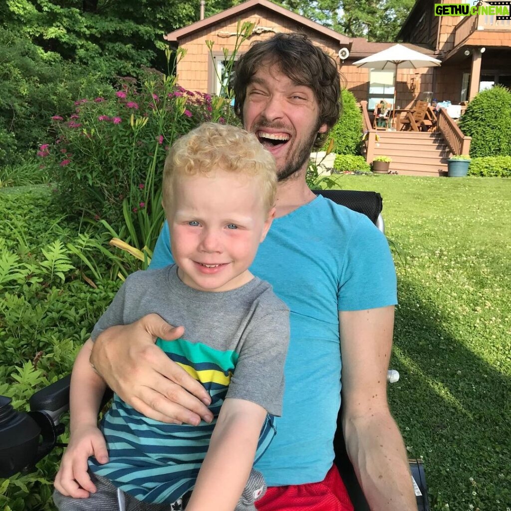 Zach Anner Instagram - We’ve come along way! #FamilyPicnic #Buffalo #Summer #DroppingBabies