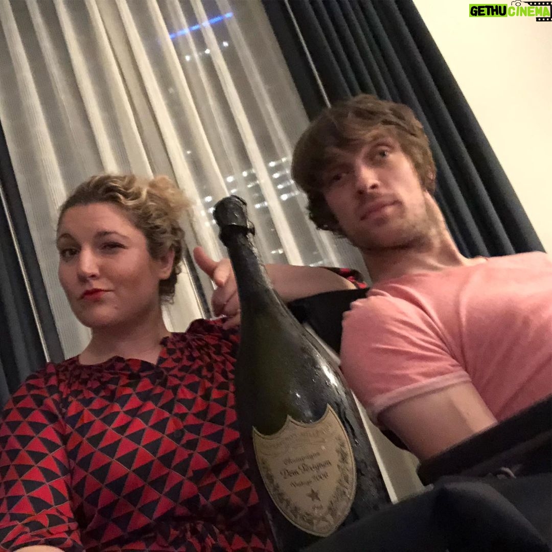 Zach Anner - 2.1K Likes - Someday I’ll have to tell you the story of how @gilliangrassie got us a free bottle of @domperignonofficial in #KansasCity , but right now we’re just gonna drink it. 🥂🍾 #champagne #adventures