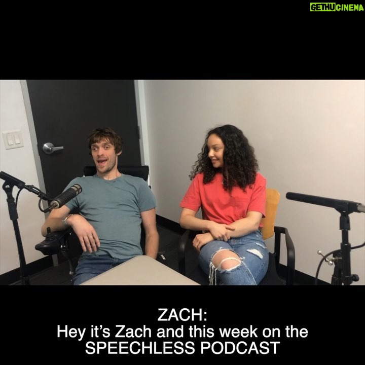 Zach Anner Instagram - @kaymais teaches me how to be an instagram star and a horror movie scream queen on this week’s episode of the @speechlessabc #Podcast !