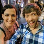 Zach Anner Instagram – More like Sexy and the Chocolate Factory!  with @michelefortie #theater #WeLookGreat