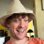 Zach Anner Instagram - This is my Easter hat now. #HappyEaster #EasterHat