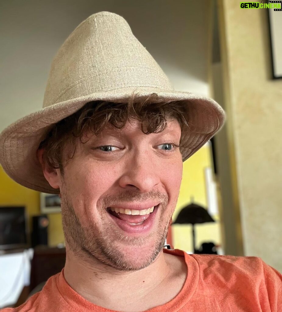 Zach Anner Instagram - This is my Easter hat now. #HappyEaster #EasterHat