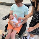 Zach Anner Instagram - Cannot overstate how much I love my new nephew! Thanks @iamcoreyrussell for trusting me to hold your little guy without dropping him.
