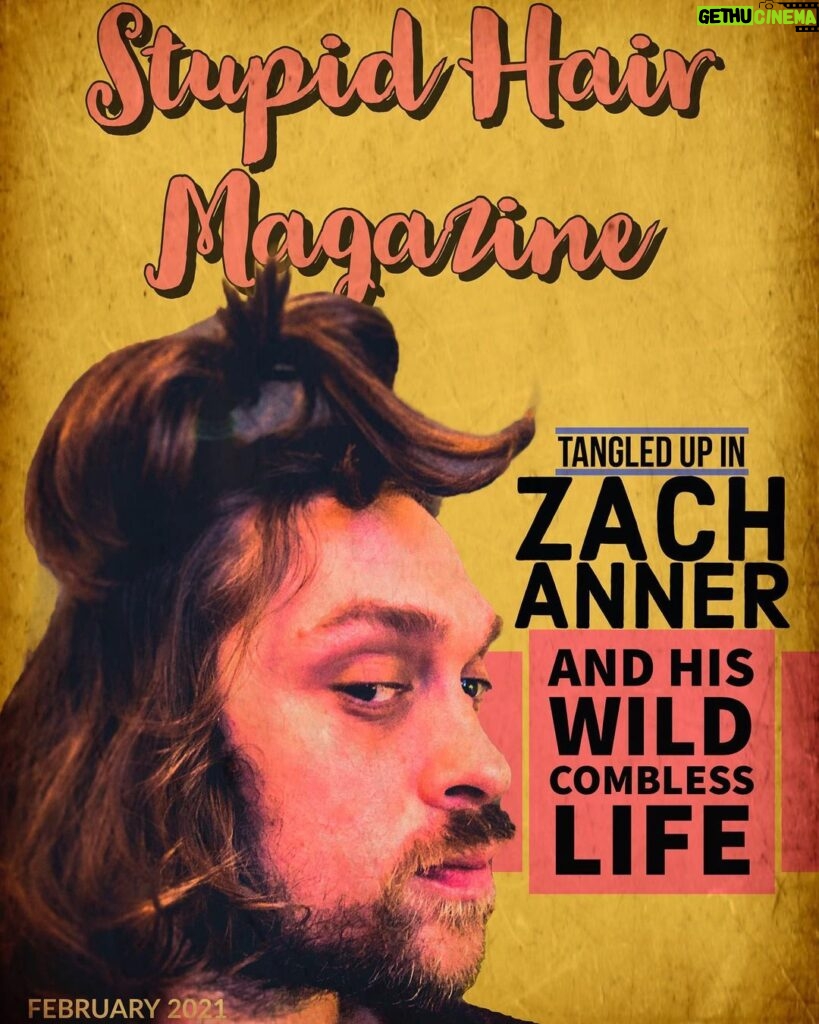 Zach Anner Instagram - Can’t believe I made the cover! Such an honor!