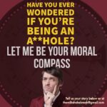 Zach Anner Instagram - Have you been in any funny, ethically sticky situations where you’re pretty sure you’re right, but someone else is telling you you’re DEFINITELY in the wrong? I’ll help you sort through your most ridiculous moral quandaries! Comment or email themilkshakebreak@gmail.com