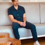 Zach Gilford Instagram - A little BTS sneak peak from my @wingmanmagazine photo shoot out in December Santa Monica, California