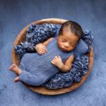Zakiyah Everette Instagram - Almost one month old 🤯 My sweet boy 💙🥹😊🤍 #timeslowdown #forreal #mommysboy #ariesbaby