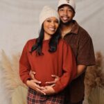 Zakiyah Everette Instagram - Extra thankful this year 🍁🤎🤰🏽#thanfulforfamily #thankfulformybabies #thankfulforlove #happythanksgivng #2023baby Thankful