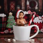 Zakiyah Everette Instagram - My sweet baby ✨❄️ @harlemaaliyah ☺️ #8monthsold #myfirstchristmas #blackbabies #beautifulblackbabies #blackmomsblog Charlotte, North Carolina