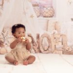 Zakiyah Everette Instagram - My sweet baby ✨❄️ @harlemaaliyah ☺️ #8monthsold #myfirstchristmas #blackbabies #beautifulblackbabies #blackmomsblog Charlotte, North Carolina