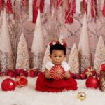 Zakiyah Everette Instagram - My sweet baby ✨❄️ @harlemaaliyah ☺️ #8monthsold #myfirstchristmas #blackbabies #beautifulblackbabies #blackmomsblog Charlotte, North Carolina