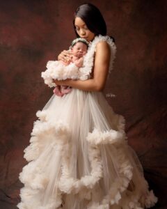Zakiyah Everette Instagram - Happy one month my nugget, mommy loves you so much 🤎 #timebestill #1monthold #mommydaughter #loveofmylife 📸 @lisayvettephotography . . . . . . . . . . #prettybaby #myfirstborn #happybaby #fashionbaby #cutebabies #blackbaby #blackbabies #curlybaby #naturalhair #babyfashion #babymodel #gerberbaby #babiesofig #baby #newborn #marchbaby #pisces #piscesbaby #babymilestones #HarlemAaliyah #babyHarlem #prettygirl #babyfever #myprincess #newbornphotography #spring Charlotte, North Carolina