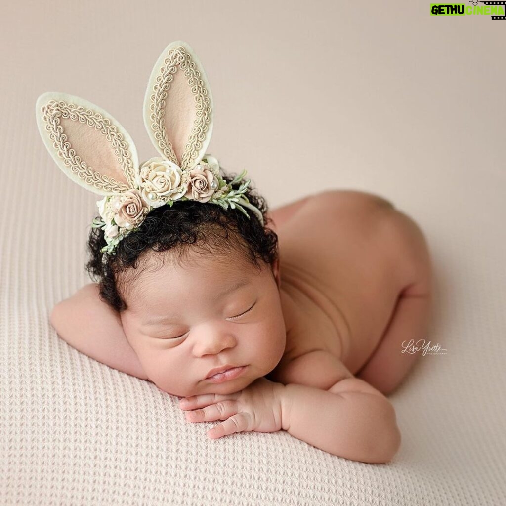Zakiyah Everette Instagram - My little Easter bunny 🐰💕 @lisayvettephotography . . . . . . . . . . #prettybaby #myfirstborn #happybaby #fashionbaby #cutebabies #blackbaby #blackbabies #curlybaby #naturalhair #babyfashion #babymodel #gerberbaby #babiesofig #baby #newborn #marchbaby #pisces #piscesbaby #babymilestones #HarlemAaliyah #babyHarlem #prettygirl #babyfever #myprincess #newbornphotography #spring Charlotte, North Carolina