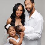 Zakiyah Everette Instagram – My little family 🤍🤎 Can you tell how excited Harlem is ? 🥹