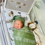 Zakiyah Everette Instagram - He’s here 🤎😊! Kenneth Hunter K 🙏🏾 April 1st 2023 ☁️ My sweet boy is a dream 🌙 Mommy , daddy and big sister are so in love 🤍 Thank you God 🙏🏾 #babyboy #babyHunter #Aries #mysonshine #blackboyjoy #boymom