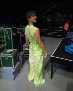Zane Carter Instagram - my inner child is finally at peace thank you @nickelodeon.arabia @nickelodeon for letting us perform and present an award, thank you to the wonderful crew who made the night so special, I’m so proud of the results and everyone involved. I can finally say I’ve been slimed Etihad Arena