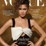 Zendaya Instagram - I’ve had quite a surreal week, and this moment is the most beautiful addition. Incredibly grateful to be on the cover of @britishvogue October issue. Thank you @edward_enninful for this honor, @luxurylaw and I have been long time admirers of your work and I’m always grateful for your genuine love and support.🖤 Photographed by @CraigMcDeanStudio and styled by @LuxuryLaw, with hair by @UrsulaStephen, make-up by @OfficialSheiks, nails by @ChaunLegend, set design by @GilleMills, entertainment director-at-large @JillDemling and production by @ThatOneProduction.