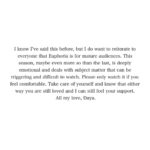 Zendaya Instagram - A reminder before tonight…