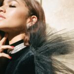 Zendaya Instagram - Bts from @bulgari 🖤