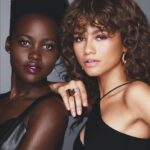 Zendaya Instagram – @lancomeofficial Teint Idole campaign beside the most gorgeous @lupitanyongo 💫