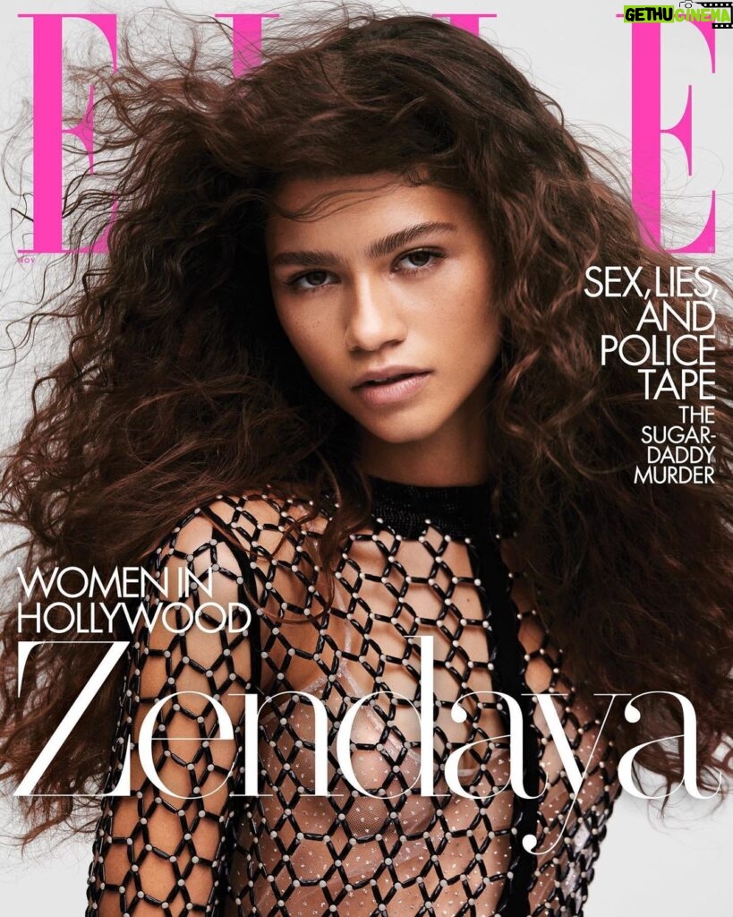 Zendaya Instagram - Thank you @elleusa for including me, what an honor💖