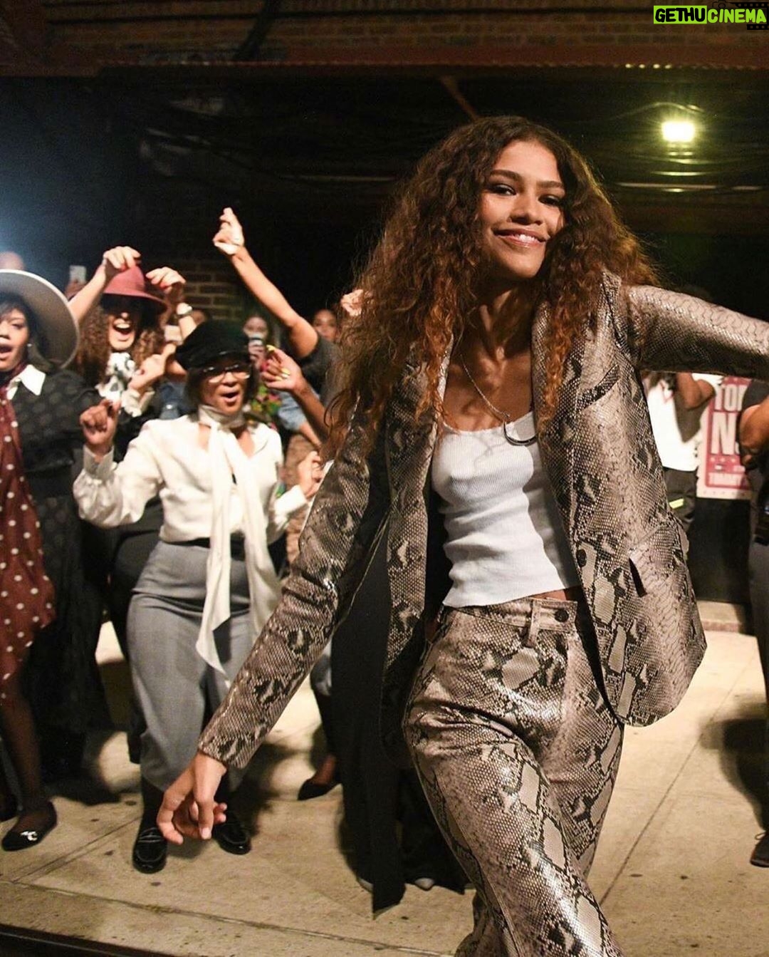Zendaya Instagram - Whoever took this, thank you for capturing my joy...still feeling a bit like a dream. So many pictures and long posts coming✨