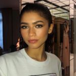Zendaya Instagram - I took this last week, ignore the makeup on my shirt