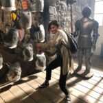 Zendaya Instagram - This is me, feeling very badass with my mace. Spider-Man: Far From Home is out now!!! Hope you have fun, and remember to try not to spoil stuff lol🕷