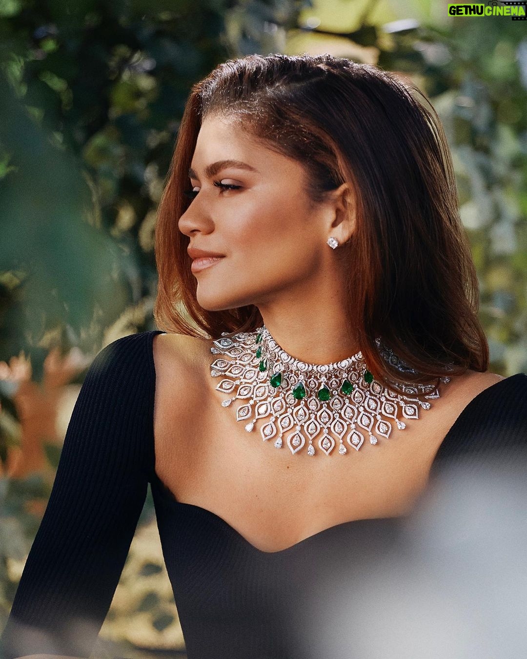 Zendaya - 7.7 Million Likes - Unexpected Wonders with @bulgari 🦚