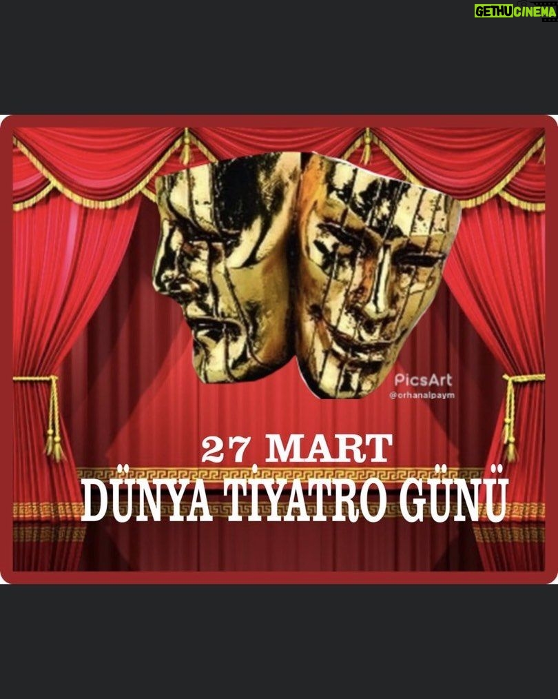Zerrin Sümer Instagram - Tiyatrosu olan bir ülkede kötülükler yanlışlıklar çirkinlikler sürüp gitmez ( William Hazlitt) Tüm tiyatro sevenlere tiyatro emekçilerine tiyatroya gönül verenlere selam olsun . 👏🎭