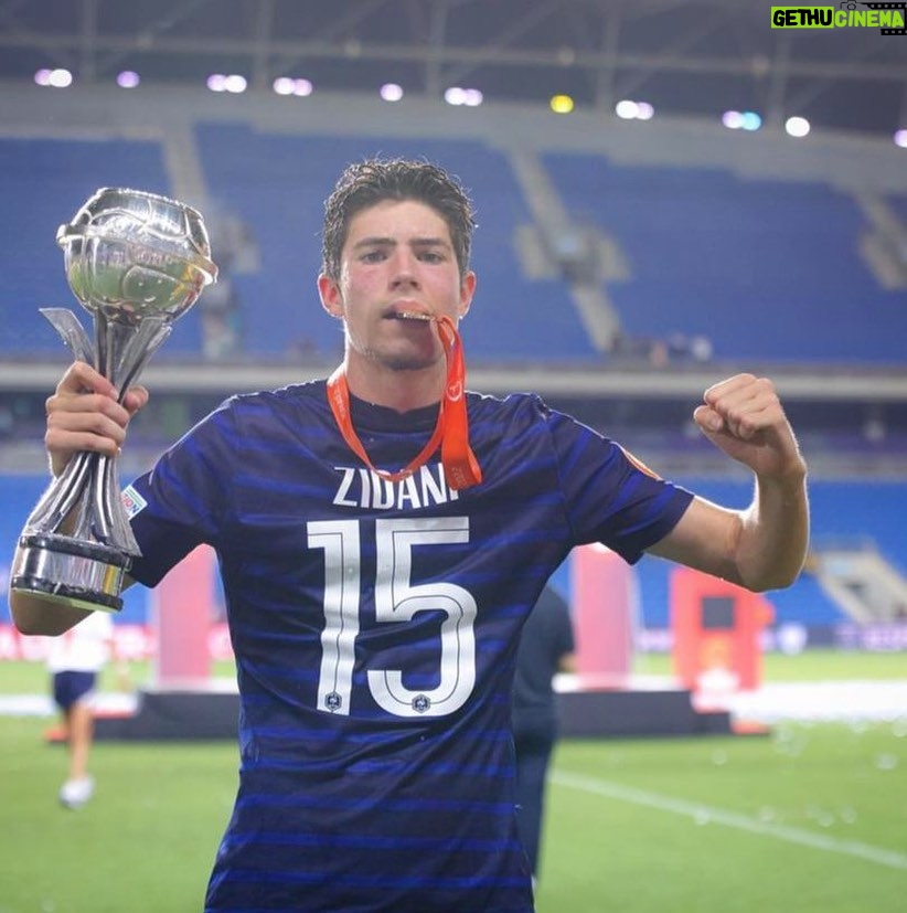 Zinedine Zidane Instagram - Bravooo Elyaz!🍀💪 Champion d’Europe U17