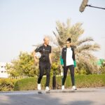 Zinedine Zidane Instagram - A pleasure to meet you, Nouf and Farah. Thank you for sharing your passion for football with me. Keep going on your journey. 👏🏻🔜📽