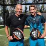 Zinedine Zidane Instagram - Gracias por venir @alexruizoficial11 , ha sido un placer jugar contigo. 🎾 Z5 Padel