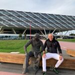 Zinedine Zidane Instagram - Very nice to visit @adidas HQ again. Thanks for the special welcome @adidasfootball ⚽