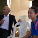 Zinedine Zidane Instagram - A pleasure to meet you, Nouf and Farah. Thank you for sharing your passion for football with me. Keep going on your journey. 👏🏻🔜📽