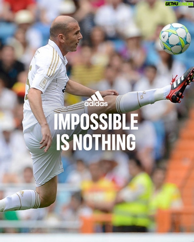 Zinedine Zidane Instagram - #ImpossibleIsNothing @adidas #Madepossiblewithadidas