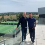 Zinedine Zidane Instagram - Thanks for coming David. Nice to see you at @Z5sport !