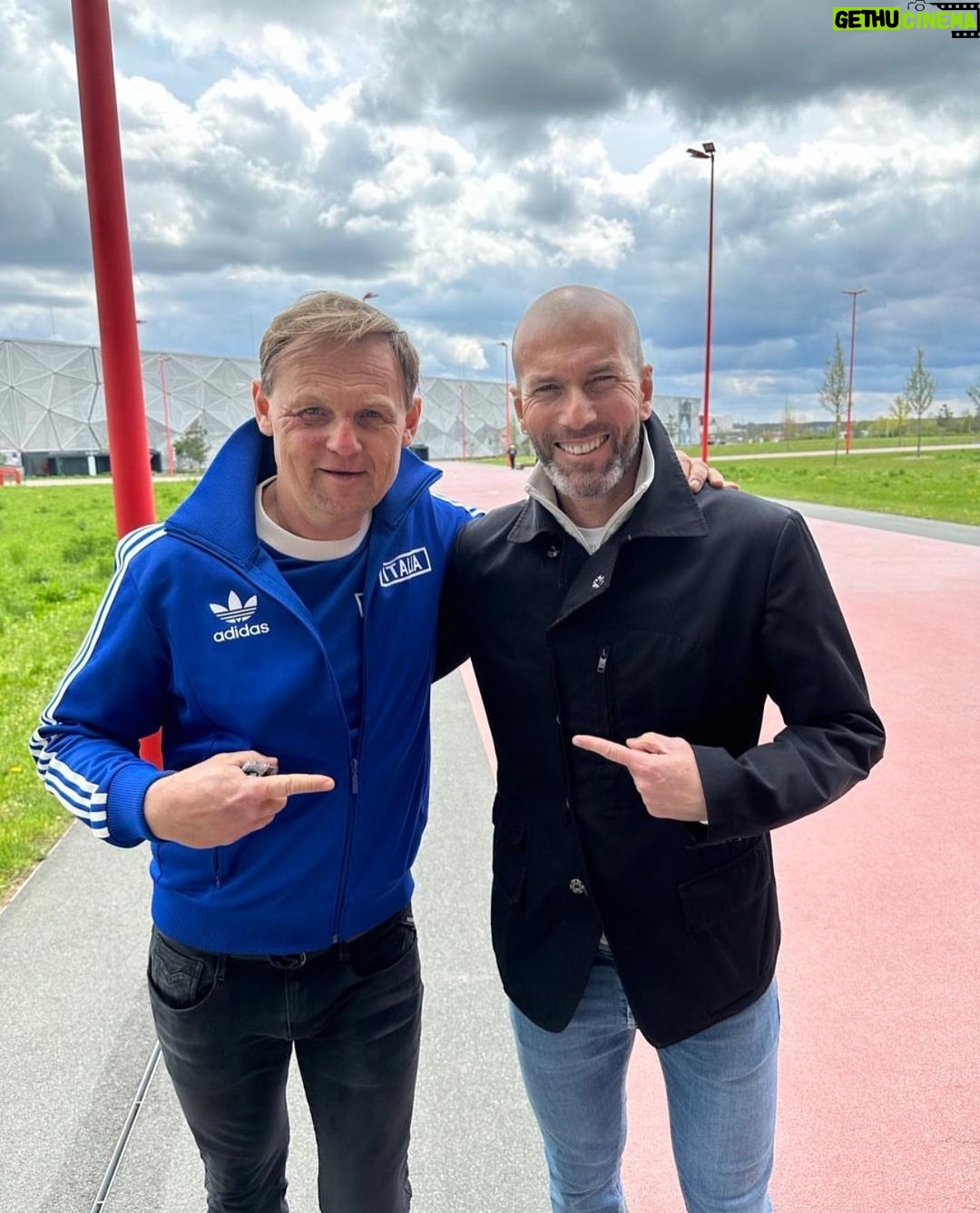 Zinedine Zidane Instagram - Avec le Boss !