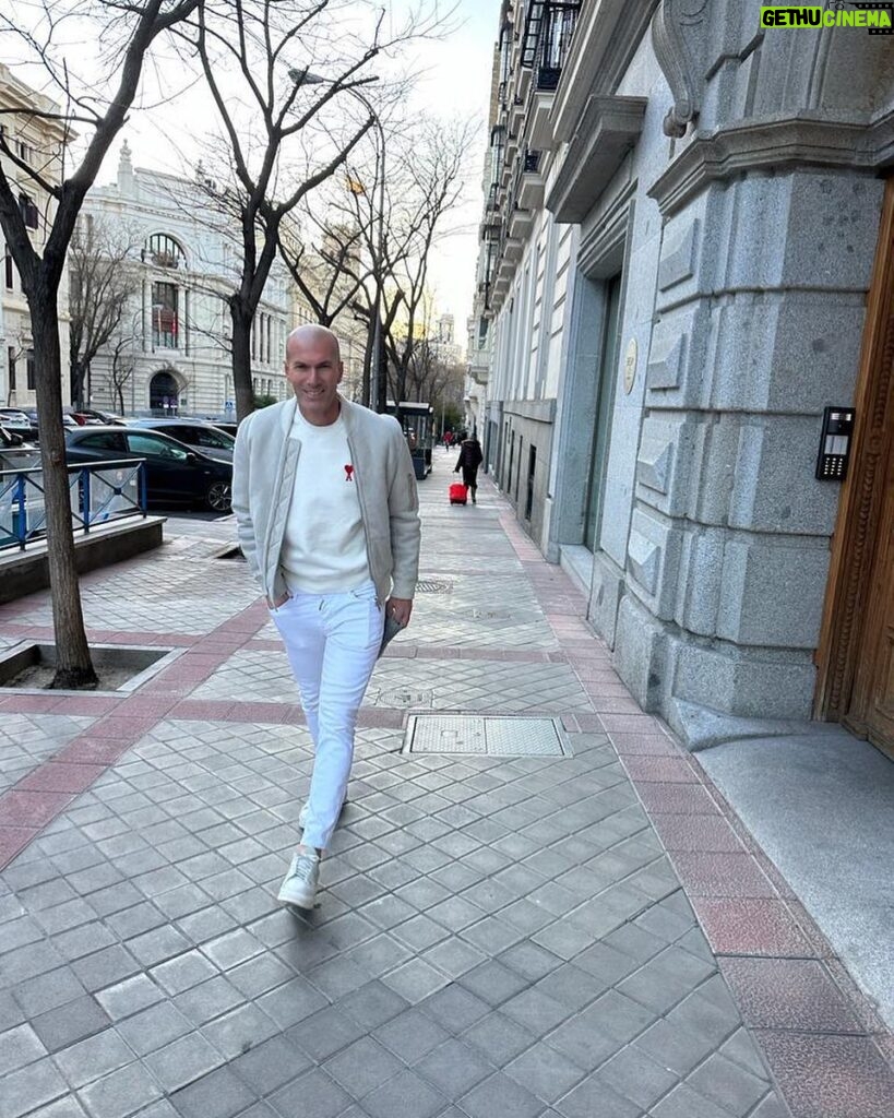 Zinedine Zidane Instagram -