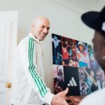 Zinedine Zidane Instagram - Une belle rencontre avec la famille @adidas et les jeunes athlètes de la #teamadidas Paris, France