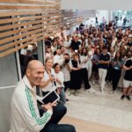 Zinedine Zidane Instagram – Une belle rencontre avec la famille @adidas et les jeunes athlètes de la #teamadidas Paris, France