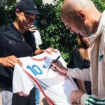 Zinedine Zidane Instagram - Une belle rencontre avec la famille @adidas et les jeunes athlètes de la #teamadidas Paris, France