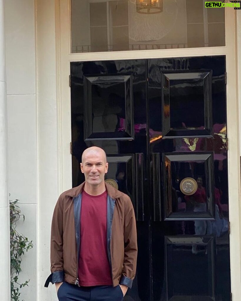 Zinedine Zidane Instagram - London