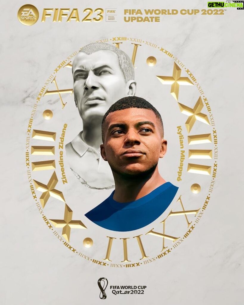 Zinedine Zidane Instagram - #FIFA23 édition spéciale Coupe du monde de la FIFA 🎮⚽️ @easportsfifa
