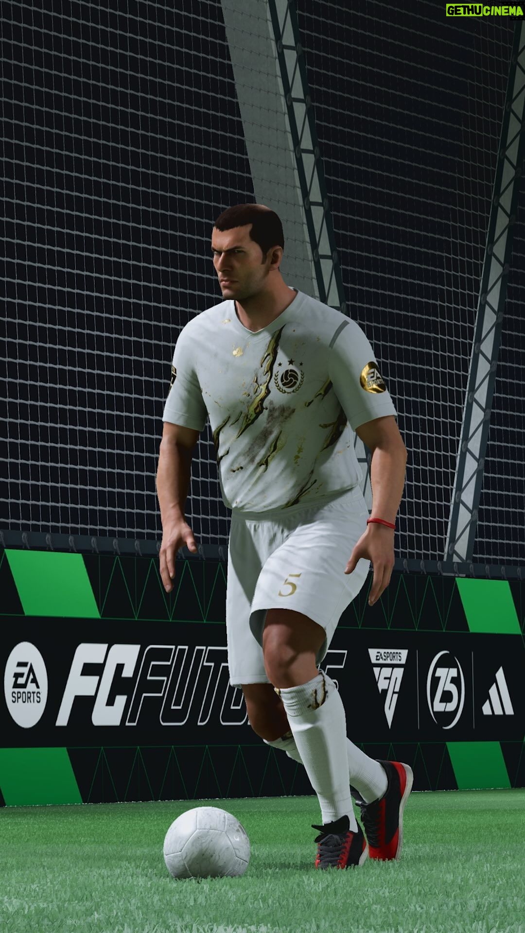 Zinedine Zidane Instagram - The real life @z5sport complex is coming in VOLTA Football. Thank you @zidane and @easportsfc . Check this out in #FC24! ⚽🏟️ Le centre de football @z5sport arrive dans le jeu #FC24. Merci @zidane et @easportsfc . Découvrez le terrain dans le mode VOLTA Football ! ⚽🏟️