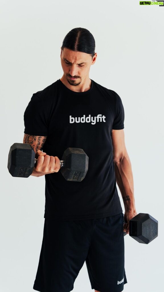 Zlatan Ibrahimović Instagram - Set a goal. Focus on that. Stay motivated. Keep practicing. Do it with @buddyfit