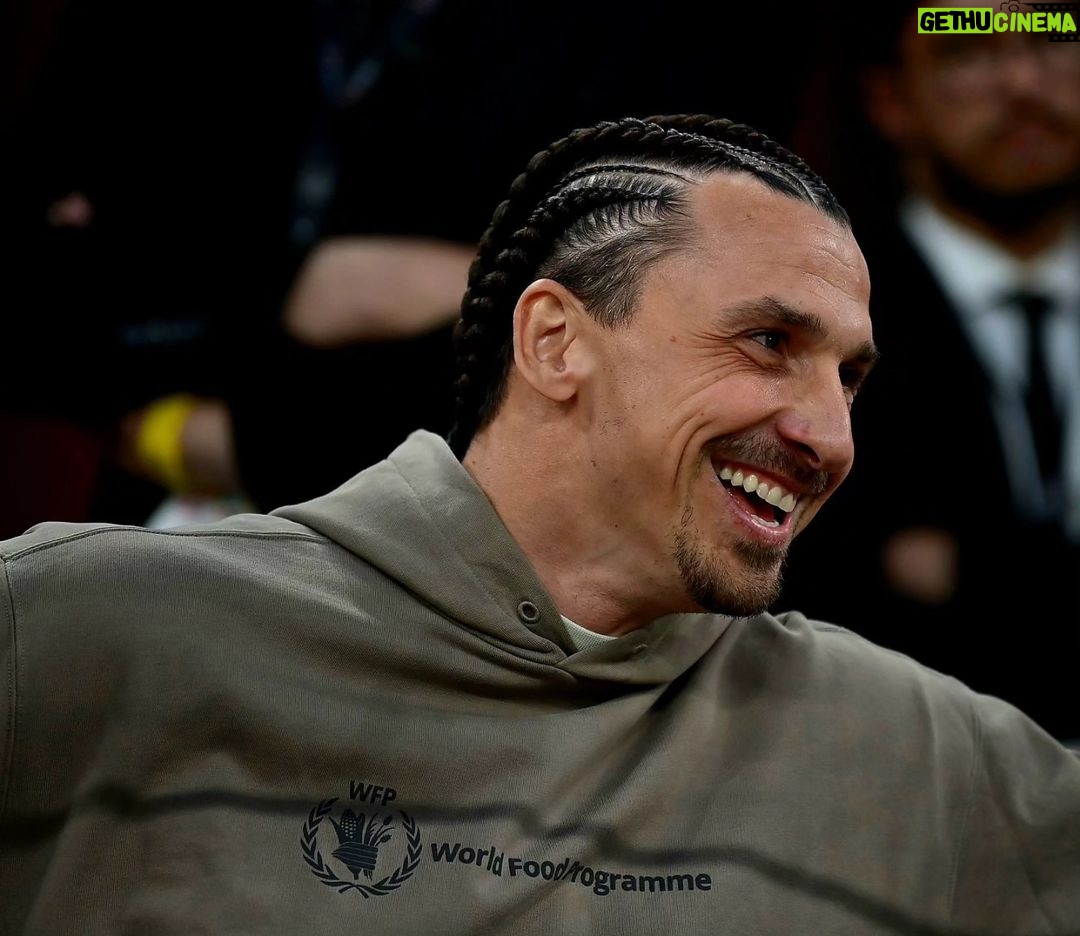 Zlatan Ibrahimović Instagram - World Food Programme