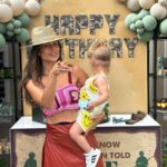 Zulay Henao Instagram - The coolest theme ever! #GOARMY Happy Birthday Jake! @jessicahall Teaching my daughter affirmations, and the ones she loves saying are: “I powerful!” “I confident” —- I watched her watching much older kids with so much curiosity and confidence. So proud of her🖤 @modernmuze #beyourownmuze